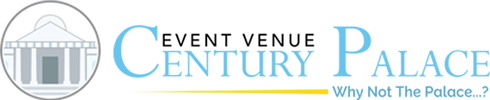 A circular logo with a white building icon on the left, next to black and blue text that reads Custodian of Records, with a yellow underline and a gradient blue background—perfect for Century Palace in Bowling Green KY.